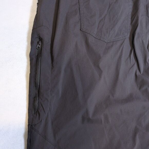 Duluth Trading Womens 26W Alaskan Hardgear Pants Gray Stretch Nylon Hike Outdoor - Picture 9 of 12